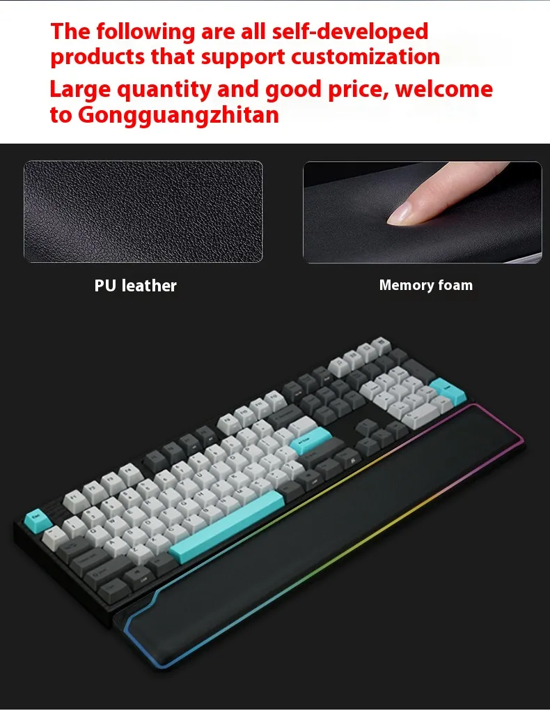 Handballenauflage Tastatur Memory Foam